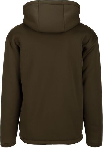 Drake Waterfowl Men's LST Silencer Hunting Warm Anti-Pilling Hoodie with Soft Feel Combed Fleece Interior & Kangaroo Pouch, Mossy Oak Bottomland, XX-Large in Saudi Arabia