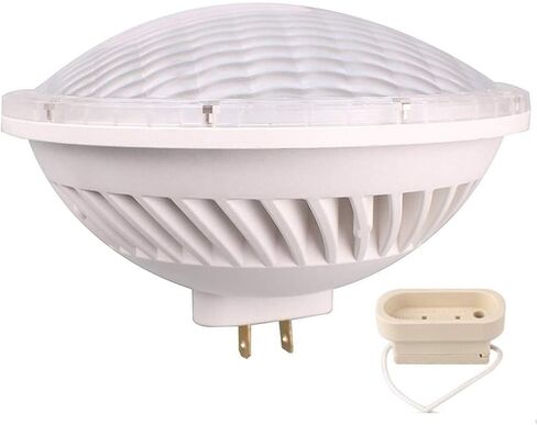 BAOMING Par56 LED Bulb Dimmable 28W Soft Warm White (2700~3000K) 120V GX16D Base, 120° Wide Flood Light, Replacement 300W MFL Par56 Halogen Light in Saudi Arabia