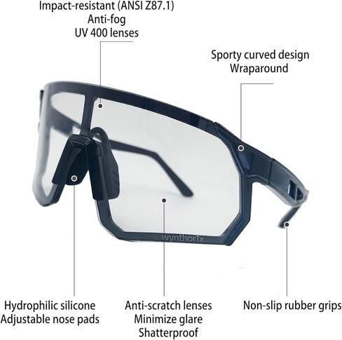 Veilglamlallaw Clear Pickleball Glasses for Women ، Eyewear Protection UV Protection Safety Sunglasses Ansi Z87.1 Anti Fog Scratch Tennis Squash Racquetball Goggles in Kuwait
