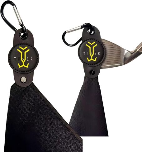 Magnetic Golf Towel,Industrial Strength Magnet with Magnetic Golf Towel Clip for Strong Hold to Golf Carts,Magnetic Golf Towels for Men Women (Blue) in Saudi Arabia
