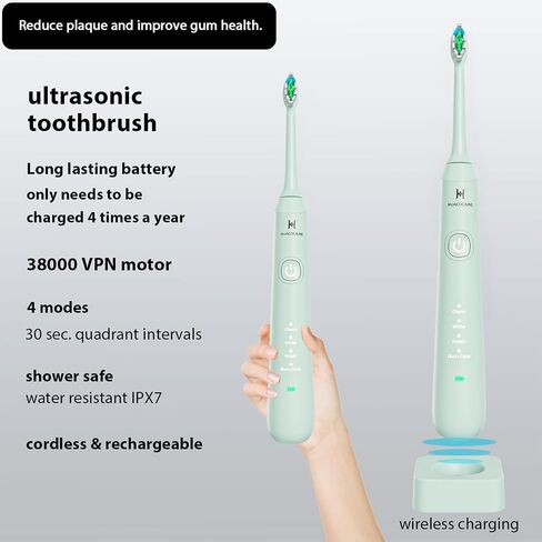 2-1 Oral Clean Kit- Water Dental flosser & Electric Toothbrush Combo- Brushing & Flossing- for Teeth Cleaning and Gum Health (Black) in Saudi Arabia