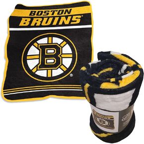 logobrands NHL Plush Raschel Throw Blanket, 50" x 60" (New York Rangers)