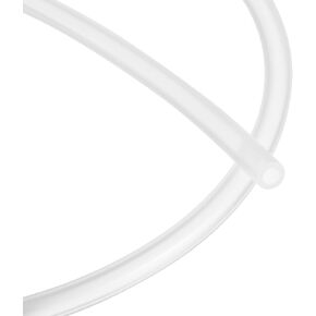 DMiotech Silicone Tubing Clear Plastic Tube, 25mm(1") ID x 29mm OD 5ft(1.5m) Silicone Tube Flexible Hose