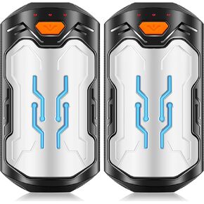 Hand Warmers Rechargeable, 2 Pack 20 Hrs Long Electric Heater, Portable USB Hand Warmer Pocket Heater, Outdoor Smart Safe Heat, Gifts for Christmas, Outdoor, Golf, Hunting, Camping Men Women