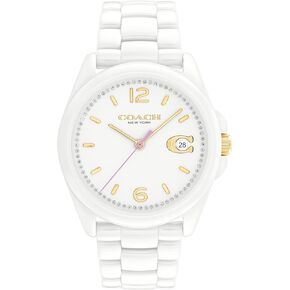 Coach Greyson Women's Watch | Water Resistant | Quartz Movement | Elevating Elegance for Every Occasion(Model 14503926)