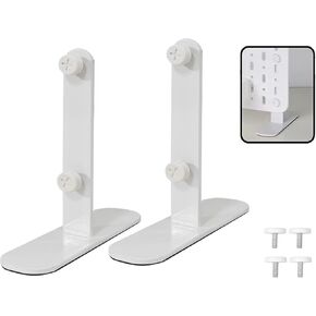 Standing Table Clamp 2 Pieces, Tabletop Mounting Bracket, Splint Metal Bracket, Pegboard Metal Shelf, Shelf Shelf, Pegboard Home Bracket, Pegboard Hook (Black)