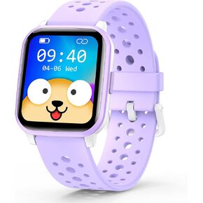 Kids Smart Watch with 20 Sports Modes, Fitness Tracker for Girls Boys Age 6+ with Sleep Monitor, Step Counter, Alarm Clock