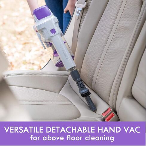 Kenmore DS4020 Cordless Stick Vacuum Lightweight Cleaner 2-Speed Power Suction LED Headlight 2-in-1 Handheld for Hardwood Floor, Carpet & Dog Hair, Green in Kuwait