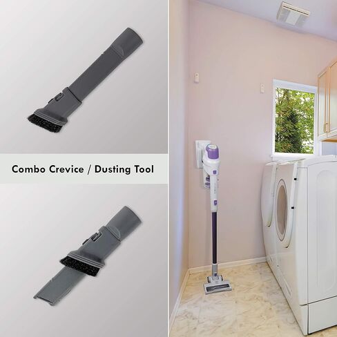 Kenmore DS4020 Cordless Stick Vacuum Lightweight Cleaner 2-Speed Power Suction LED Headlight 2-in-1 Handheld for Hardwood Floor, Carpet & Dog Hair, Green in Kuwait