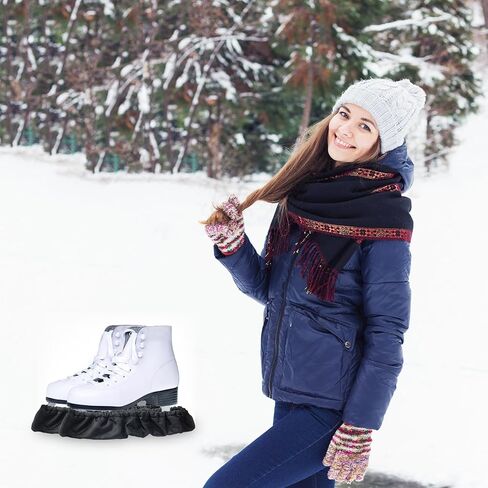 أغطية شفرة الجليد في Klmnop ، وحراس التزلج المقاوم للماء للزلاجات الهوكي ، والزلاجات الجليدية ، وزلاجات الجليد ، وغطاء شفرة Soakers للتزلج للشباب البالغين in Kuwait