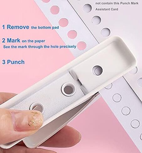 Heavy-Duty Slot Punch, Handheld Badge Hole Puncher, All Metal ID Card Puncher, Slotting Punch Tool for Paper (Max 10 Sheets), PVC ID Card, Luggage Tag, Name Tag and Badge Holder in Saudi Arabia