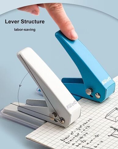Heavy-Duty Slot Punch, Handheld Badge Hole Puncher, All Metal ID Card Puncher, Slotting Punch Tool for Paper (Max 10 Sheets), PVC ID Card, Luggage Tag, Name Tag and Badge Holder in Saudi Arabia