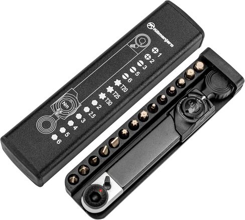 Alltrade Kilimanjaro Cycle Series Click Torque Wrench Set 1/4-Inch Drive -2 to 20 NM, 14 Bits Included, Storage Case - 910524ECE in Saudi Arabia