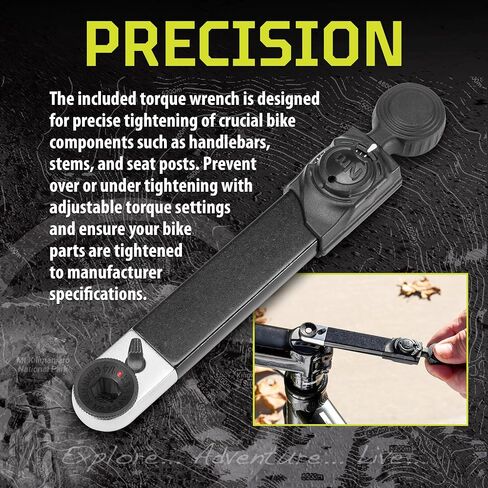 Alltrade Kilimanjaro Cycle Series Click Torque Wrench Set 1/4-Inch Drive -2 to 20 NM, 14 Bits Included, Storage Case - 910524ECE in Saudi Arabia