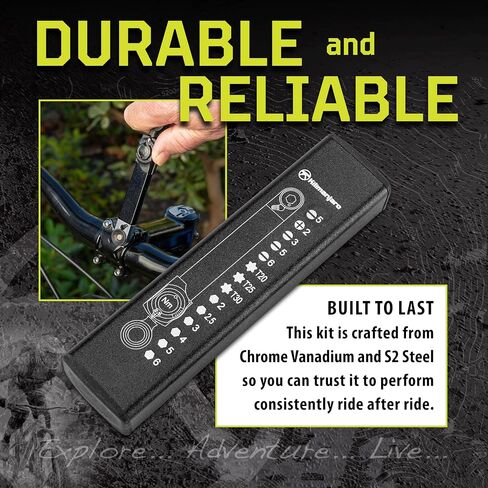 Alltrade Kilimanjaro Cycle Series Click Torque Wrench Set 1/4-Inch Drive -2 to 20 NM, 14 Bits Included, Storage Case - 910524ECE in Saudi Arabia