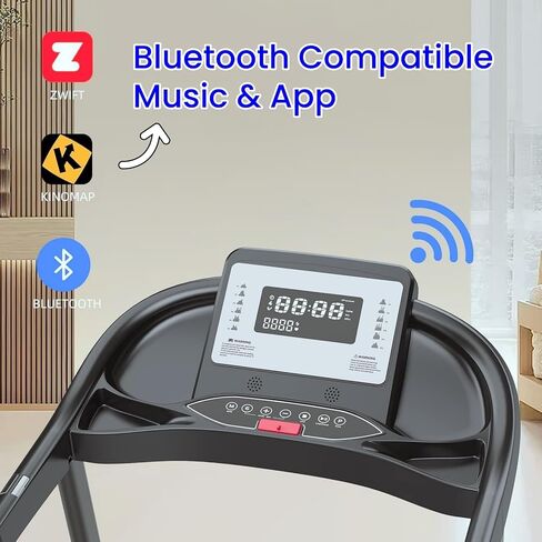 NAYSAYE Under Desk Treadmill, Treadmills for Home 2 in 1 Folding Walking Pad with Incline, Walking Pad Treadmill with Remote Control and Large Screen, Portable Treadmill for Office in Saudi Arabia