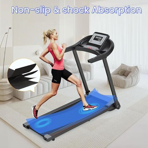 NAYSAYE Under Desk Treadmill, Treadmills for Home 2 in 1 Folding Walking Pad with Incline, Walking Pad Treadmill with Remote Control and Large Screen, Portable Treadmill for Office in Saudi Arabia
