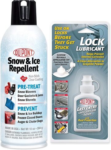 DuPont Snow and Ice Repellant Non-Stick Clear Coating Aerosol Spray, 10 oz in Kuwait
