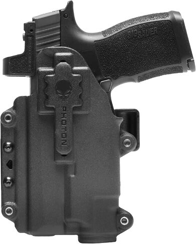 Alien Gear Photon Holster - Concealed/Open Carry, Multiple Models, Right/Left Hand, Adjustable Ride Height/Retention - Springfield Hellcat Pro Holster, Belly Band Holsters for Concealed Carry in Saudi Arabia