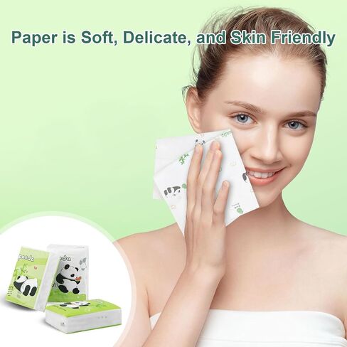 Pocket Tissue, Travel Size Facial Tissue Bulk, Animal Pattern Tissue Packs, Small Individual Tissue Mini Cute Disposable Handkerchief For Outing Travel Wedding Party Favors 3 Ply 8 Sheets (27 Pack) in Saudi Arabia