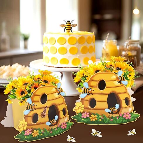 Kreatwow Strawberry Party Favors 12pcs Strawberry Flower Centerpiece Boxes Strawberry Party Favors Strawberry Party Table Decorations Sweet Strawberry Party Table Decorations for Birthday Baby Shower in Kuwait