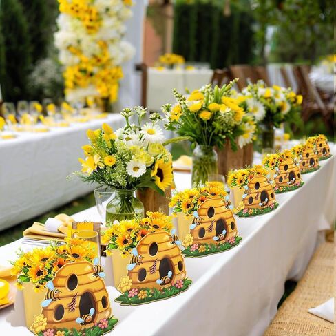 Kreatwow Strawberry Party Favors 12pcs Strawberry Flower Centerpiece Boxes Strawberry Party Favors Strawberry Party Table Decorations Sweet Strawberry Party Table Decorations for Birthday Baby Shower in Kuwait