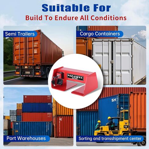 Container Locks, Heavy Duty Cargo Lock, Container Door Locks, Semi Trailer Door Lock, Locking Devices,Anti-Theft, Rust-Proof,Cargo Security, Bolt Cutter Resistant,Code Lock,Combination Lock in Saudi Arabia