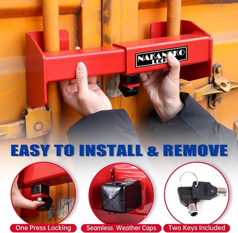 Container Locks, Heavy Duty Cargo Lock, Container Door Locks, Semi Trailer Door Lock, Locking Devices,Anti-Theft, Rust-Proof,Cargo Security, Bolt Cutter Resistant,Code Lock,Combination Lock in Saudi Arabia