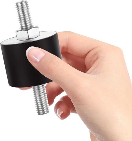 12 قطعة عازل مطاطي يتصاعد M6 المطاط ترصيع امتصاص الصدمات 20x15 مللي متر موضوع المطاط يتصاعد المطاط الاهتزاز المعزل يتصاعد لضواغط الهواء المرآب محركات الديزل in Kuwait