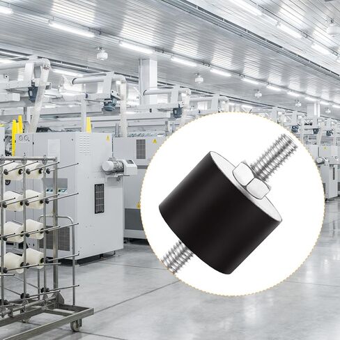 12 قطعة عازل مطاطي يتصاعد M6 المطاط ترصيع امتصاص الصدمات 20x15 مللي متر موضوع المطاط يتصاعد المطاط الاهتزاز المعزل يتصاعد لضواغط الهواء المرآب محركات الديزل in Kuwait