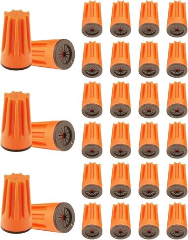 Low Voltage Waterproof Wire Connectors Outdoor, Waterproof Wire Nuts, Electric Connectors for Wiring, Used for Low Voltage Landscape Lights, AWG 14,16,18,20,22 Gauge Wire, Blue Pack of 30 in Saudi Arabia