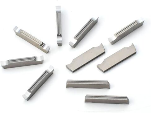 MGGN400 حشوات كربيد ذات نهاية مزدوجة بعرض 4 مم لحفر وفصل المعادن غير الحديدية، 10 قطع in Kuwait