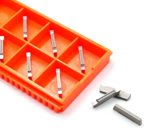 MGGN400 حشوات كربيد ذات نهاية مزدوجة بعرض 4 مم لحفر وفصل المعادن غير الحديدية، 10 قطع in Kuwait