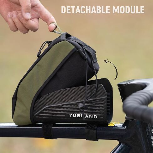 Removable Bike Frame Bag,Bike Bag Top Tube Bike Bag,Compatible With IPhone 16/15/14Pro and Phones Up To 6.9'',Waterproof Bike Frame Bag in Saudi Arabia