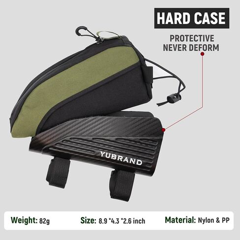 Removable Bike Frame Bag,Bike Bag Top Tube Bike Bag,Compatible With IPhone 16/15/14Pro and Phones Up To 6.9'',Waterproof Bike Frame Bag in Saudi Arabia
