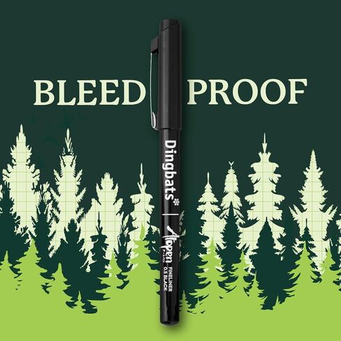 Dingbats - Ātopen Dual Tip Pens - Water-based Coloring Markers - Brush Pens and Fine tip Markers for Drawing, Journaling, Calligraphy - Pastel Set in Kuwait