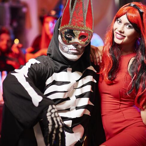 PRETYZOOM Half Face Men Masquerade Masks Jester Masks Venetian Masks Mardi Gras Party Masks Halloween Masks for Adult in Kuwait