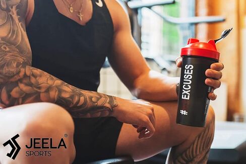 5 PACK Protein Shaker Bottles for Protein Mixes -24 OZ- Dishwasher Safe Shaker Cups for Protein Shakes - Shaker Cup for Blender Protein Shaker Bottle for Shakes Protein Shake Blender in Saudi Arabia
