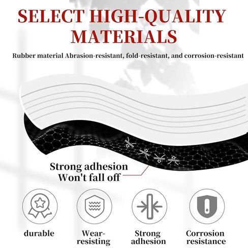 Self-Adhesive DIY Keel Guard for Fiberglass and Specific Aluminum Boats - Boat Keel Protector Hull Guard Protects from Rocks Ramps and Oyster Beds 5 Inches Wide 9.6 Feet Length in Kuwait