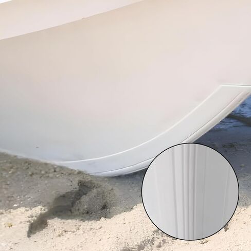 Self-Adhesive DIY Keel Guard for Fiberglass and Specific Aluminum Boats - Boat Keel Protector Hull Guard Protects from Rocks Ramps and Oyster Beds 5 Inches Wide 9.6 Feet Length in Kuwait