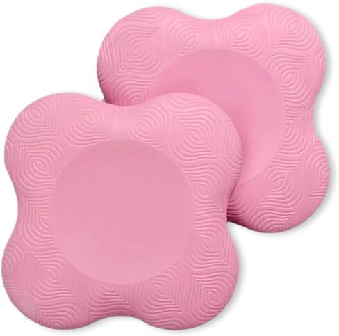 2-Pack Yoga Knee Pad Cushion - Extra Thick Foam Pads for Knees, Elbows, Wrists, Hands, and Head Cushioned Knee Pad for Yoga Non-Slip Yoga Knee Pads Knee Support Pad for Yoga Yoga Knee Pad Set for Joint Comfort High-Density Yoga Knee Cushions in Saudi Arabia