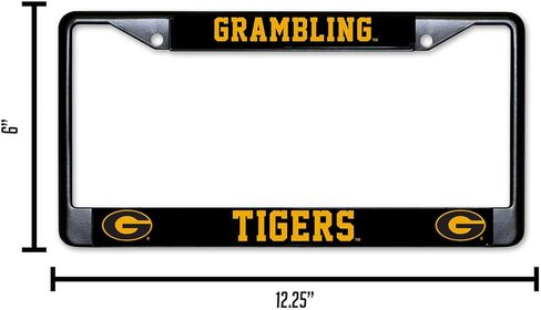 Rico Industries NCAA Oregon State Beavers Standard Black Chrome Frame with Decal Inserts 12" x 6" Car/Truck Auto Accessory in Saudi Arabia