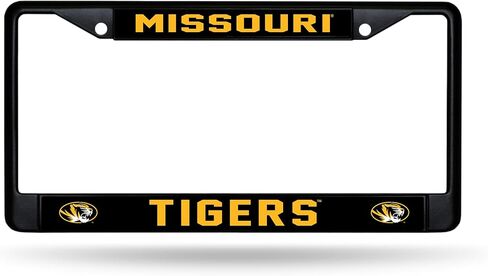 Rico Industries NCAA Oregon State Beavers Standard Black Chrome Frame with Decal Inserts 12" x 6" Car/Truck Auto Accessory in Saudi Arabia