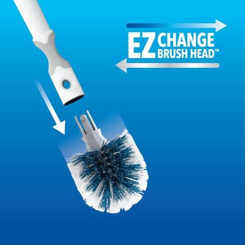 Unger No-Drip Toilet Brush Set – Flexible Neck Toilet Brush with Portable Caddy Holder, Discreet Bathroom Cleaning Brush, Toilet Scrubber, Toilet Bowl Cleaner Brush, Bathroom Cleaning Supplies in Saudi Arabia