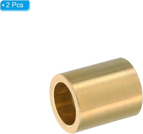 PATIKIL M18 Brass Spacers, 2 Pcs Metal Spacer Brass 18mm ID x 25mm OD x 18mm L Brass Spacers Screw Standoff for 5/7 Inch or M18 Screw in Saudi Arabia