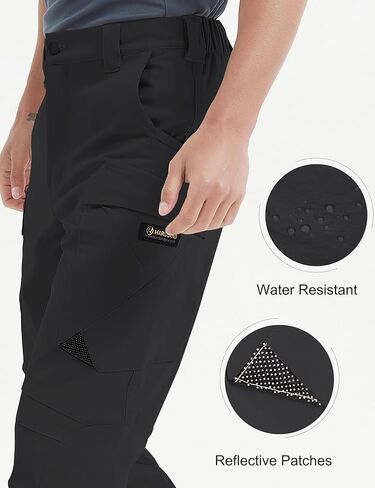 Men's Hiking Pants Lightweight 32" Cargo Tactical Pants for Men Stretch Water Resistant with Cargo Pockets Military Khaki 32 in Kuwait