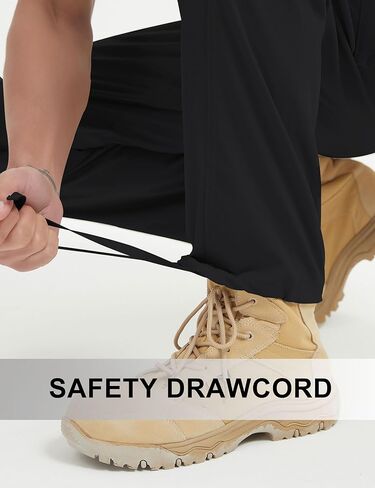 Men's Hiking Pants Lightweight 32" Cargo Tactical Pants for Men Stretch Water Resistant with Cargo Pockets Military Khaki 32 in Kuwait