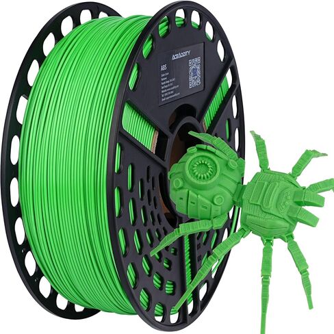 ABS 3D Printer Filament, Heat Resistant, Dimensional Accuracy +/- 0.02 mm,1 kg Spool, 1.75 mm (Red) in Saudi Arabia
