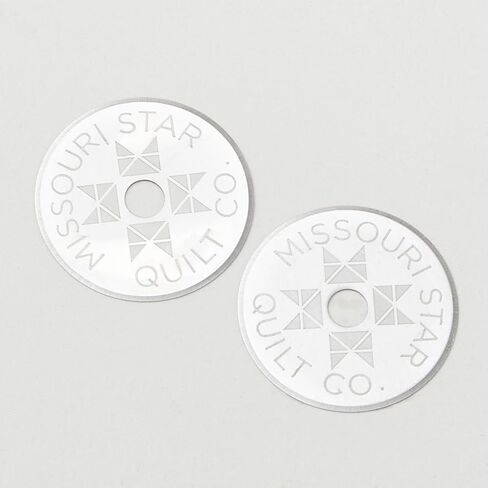 Missouri Start Rotary Cutter, 45mm Blade, Rolling Cutter Tool for Quilt Appliques and Cutting Fabrics, Essential Quilting and Sewing Supplies for DIY Craft Projects in Kuwait