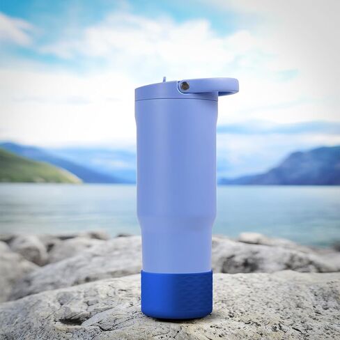 yoelike 2 pcs التمهيد السيليكون للمسافرين hydrojug 40 أوقية 32 أونصة ، غلاف واقٍ مضاد للانزلاق للوصول إلى الفولاذ المقاوم للصدأ المائي ، إكسسوارات غلاف الصدمات السفلية ، غسالة الصحون الآمنة ، BPA مجانًا in Kuwait